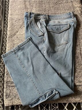 BDG Light Blue Straight Leg Denim Jeans